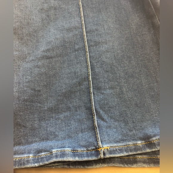 Lane Bryant Blue Dark Wash High Rise Tighter Tummy Flare Jeans Women's 18 READ - Picture 15 of 16